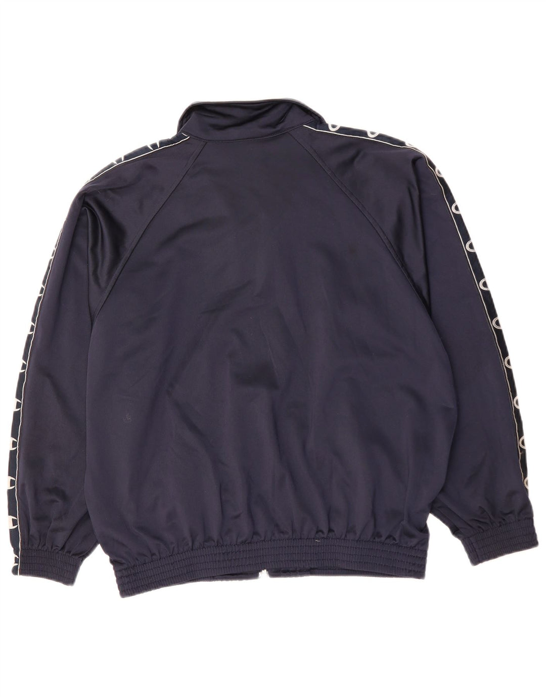 Мужской спортивный костюм большого размера с рисунком Champion, маленькая темно-синяя куртка