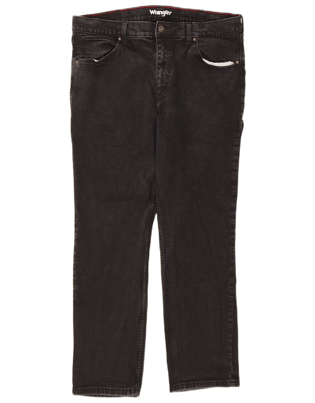 Мужские обычные прямые джинсы Wrangler W38 L30, черный хлопок