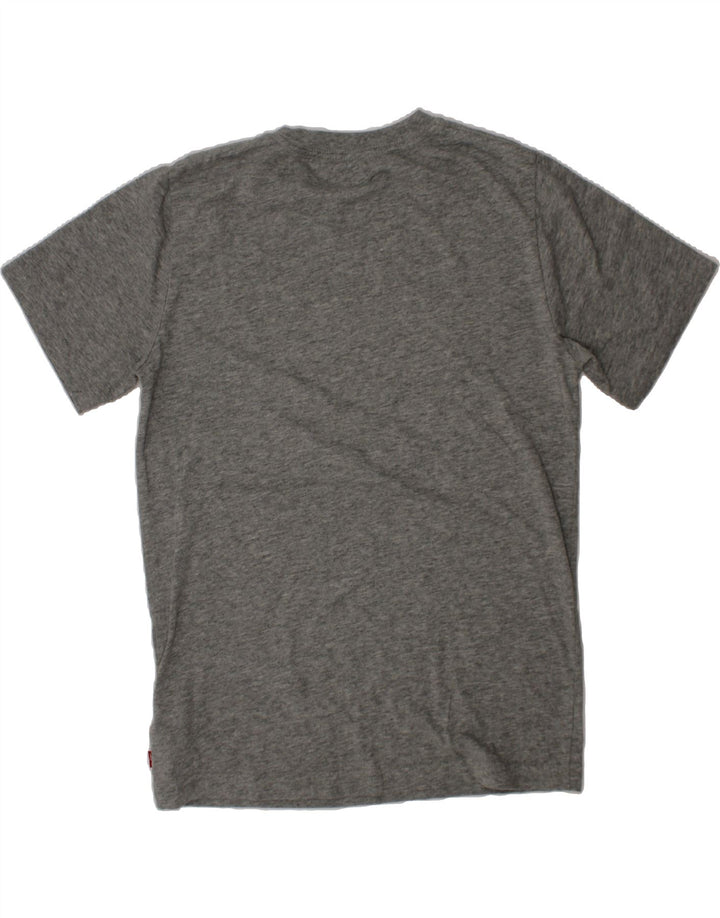 LEVI'S Boys Graphic T-Shirt Top 13-14 Years Grey Cotton Vintage Levi's and Second-Hand Levi's from Messina Hembry 
