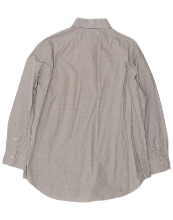 Мужская рубашка POLO RALPH LAUREN, размер 17 XL, серая клетка, хлопок