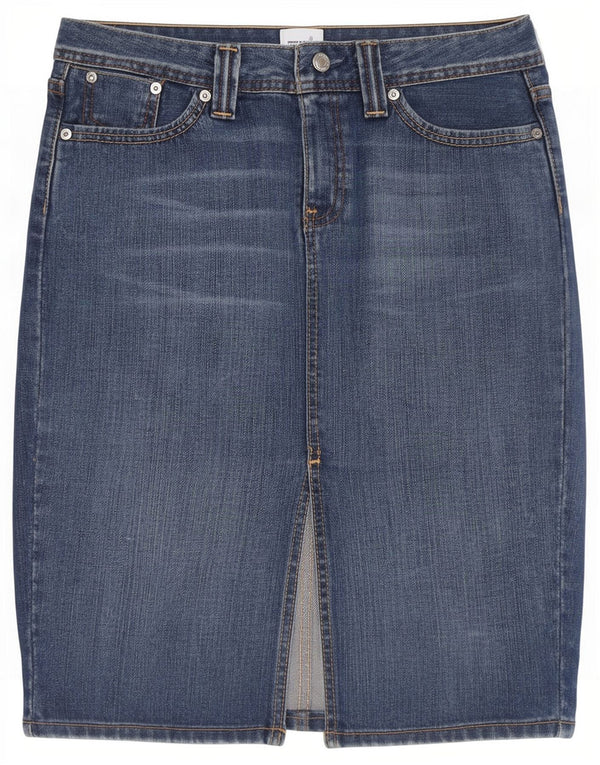 Женская джинсовая юбка Levi's Medium W30, синяя, хлопок