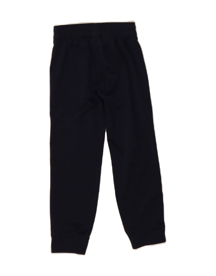 ADIDAS Boys Tracksuit Trousers Joggers 5-6 Years  Navy Blue Polyester Vintage Adidas and Second-Hand Adidas from Messina Hembry 
