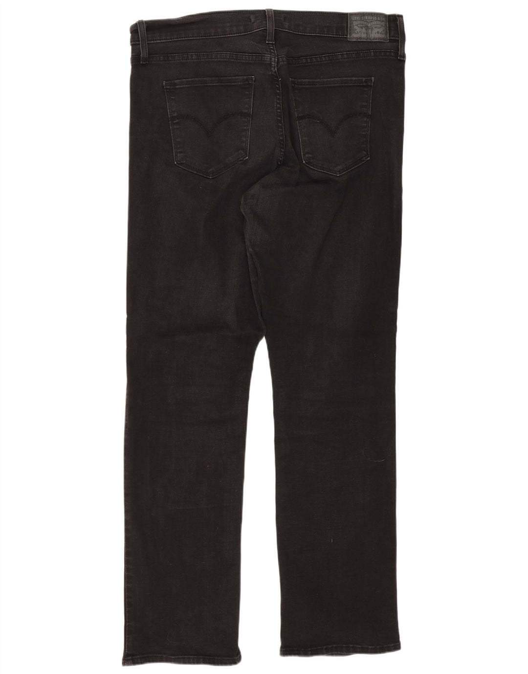 Женские прямые джинсы Levi's 314 W32 L30, черный хлопок