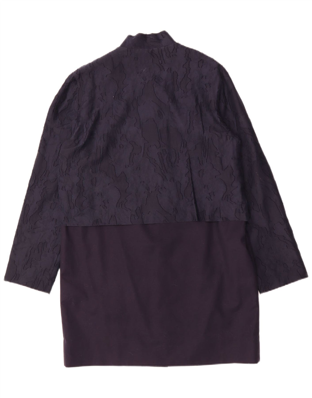 Женское пальто COS EU 40, средний темно-синий камуфляжный хлопок