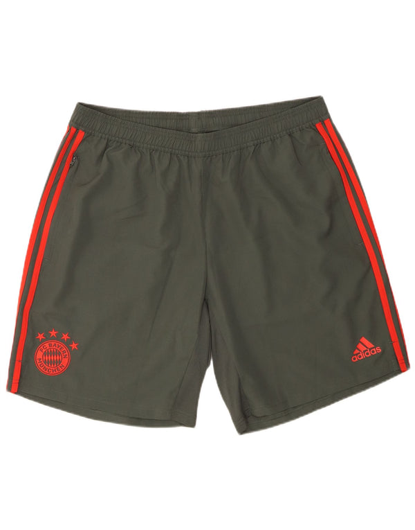 Adidas Mens FC Bayern Munchen Спортивные шорты XL Зеленый полиэстер