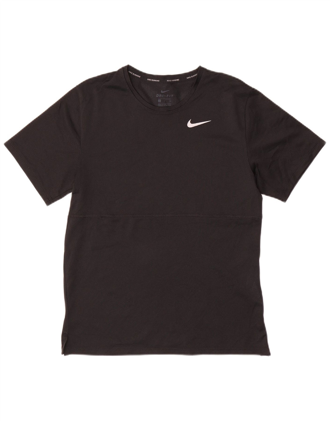 Мужская футболка NIKE Dri Fit, маленький черный полиэстер