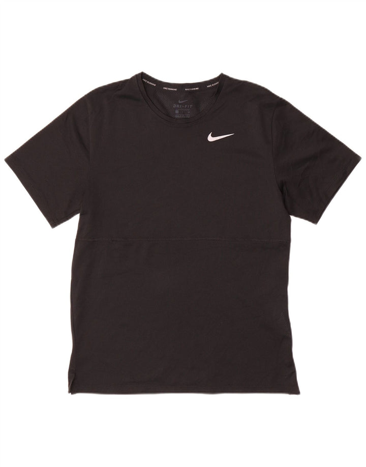 Мужская футболка NIKE Dri Fit, маленький черный полиэстер
