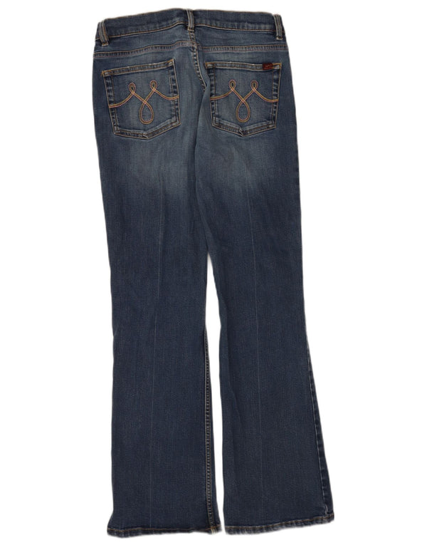 Женские джинсы Oasis Bootcut UK 10, маленькие W30 L28, синие, хлопок