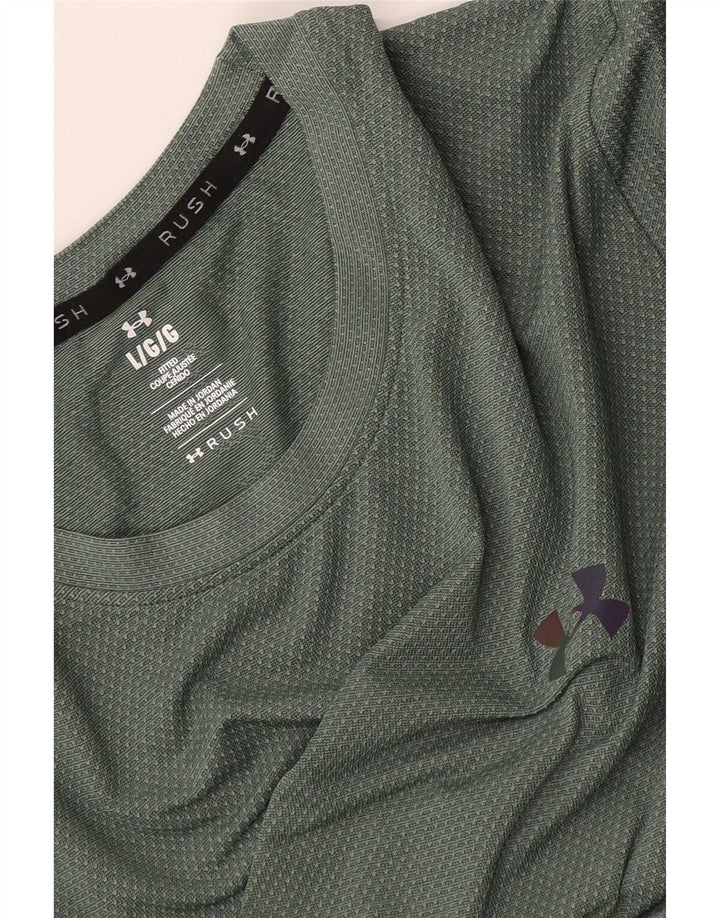 Мужская футболка Under Armour, большая зеленая