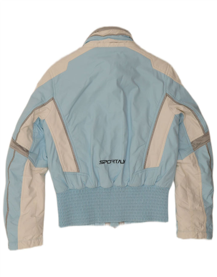 Женская гоночная куртка Sportalm EU 38, средний синий цвет с цветными блоками, полиамид