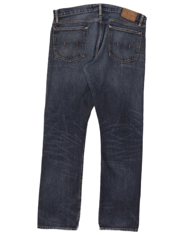 Мужские прямые джинсы Polo Ralph Lauren W34 L32 синие, хлопок