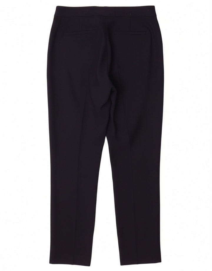 HOBBS Женские узкие брюки чинос среднего размера W28 L28 Темно-синие шерстяные