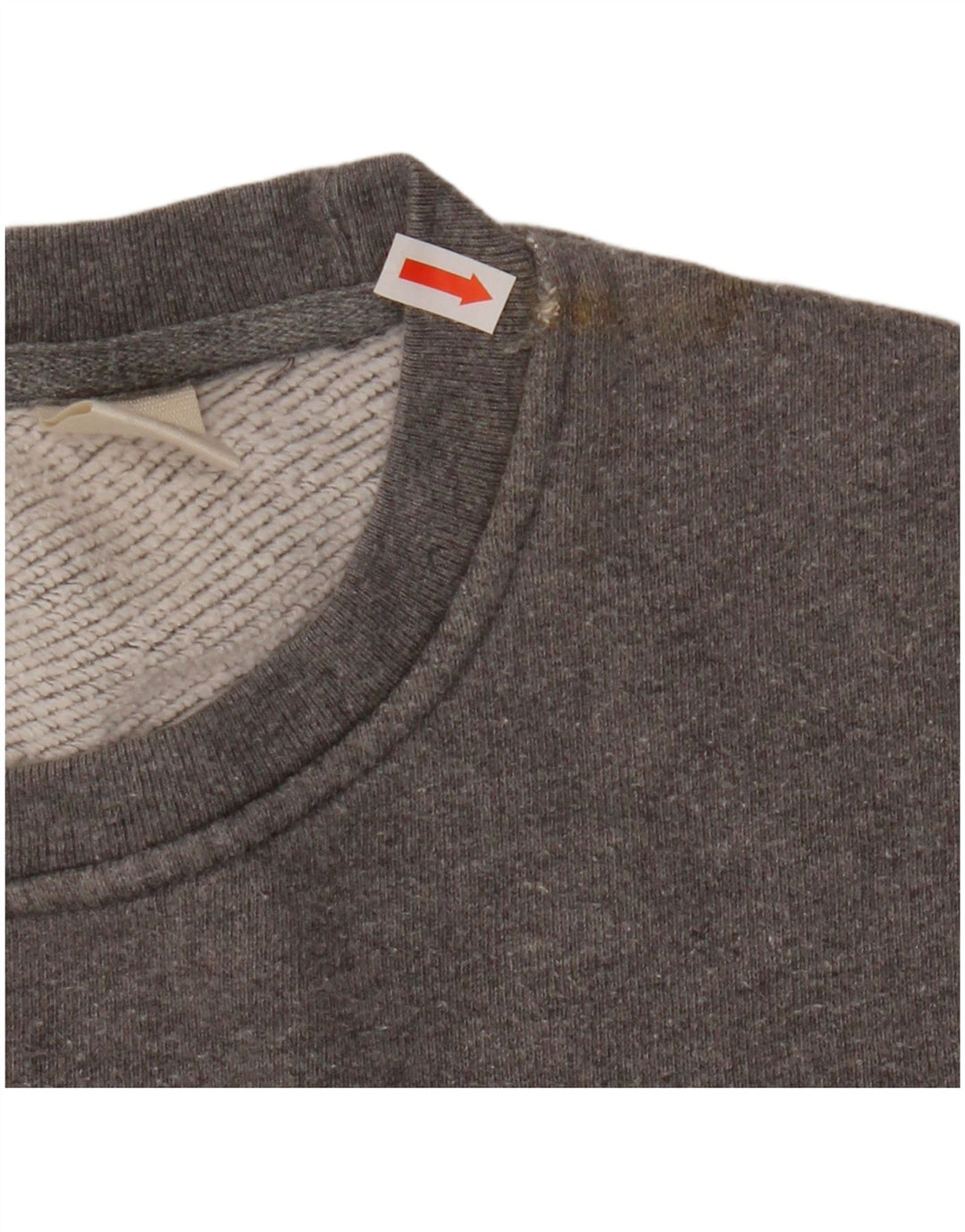 Мужской свитшот с рисунком Levi's, XL, серый хлопок