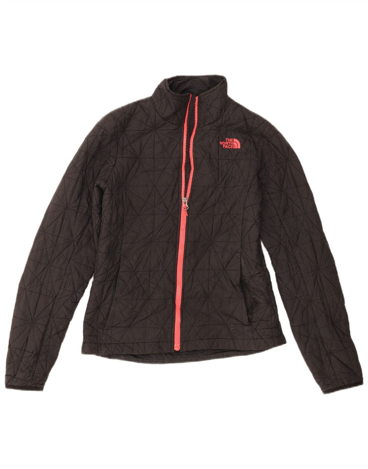 Женская стеганая куртка The North Face UK 10, маленький серый полиэстер