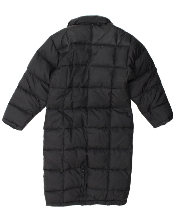 L'EQUIPE Womens Hooded Padded Coat UK 10 Small Black