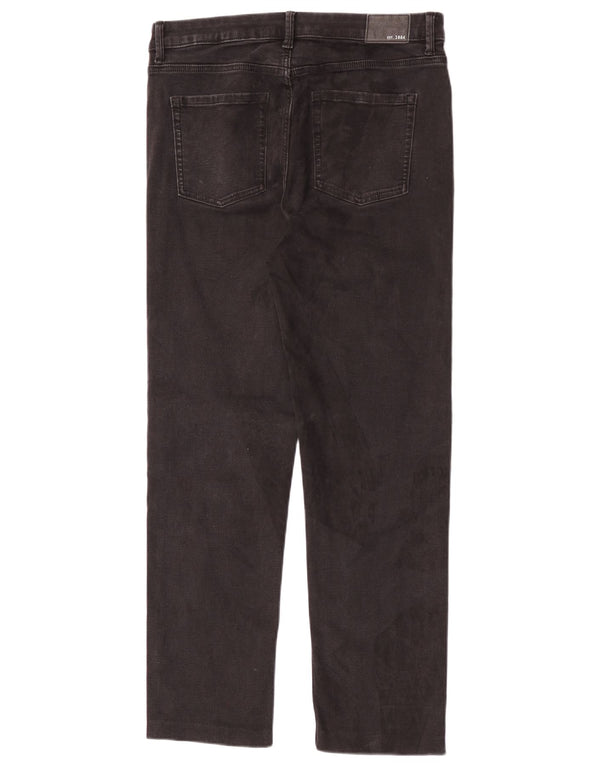 Женские прямые джинсы Marks & Spencer The Sienna UK 14, большие W32 L27, черные