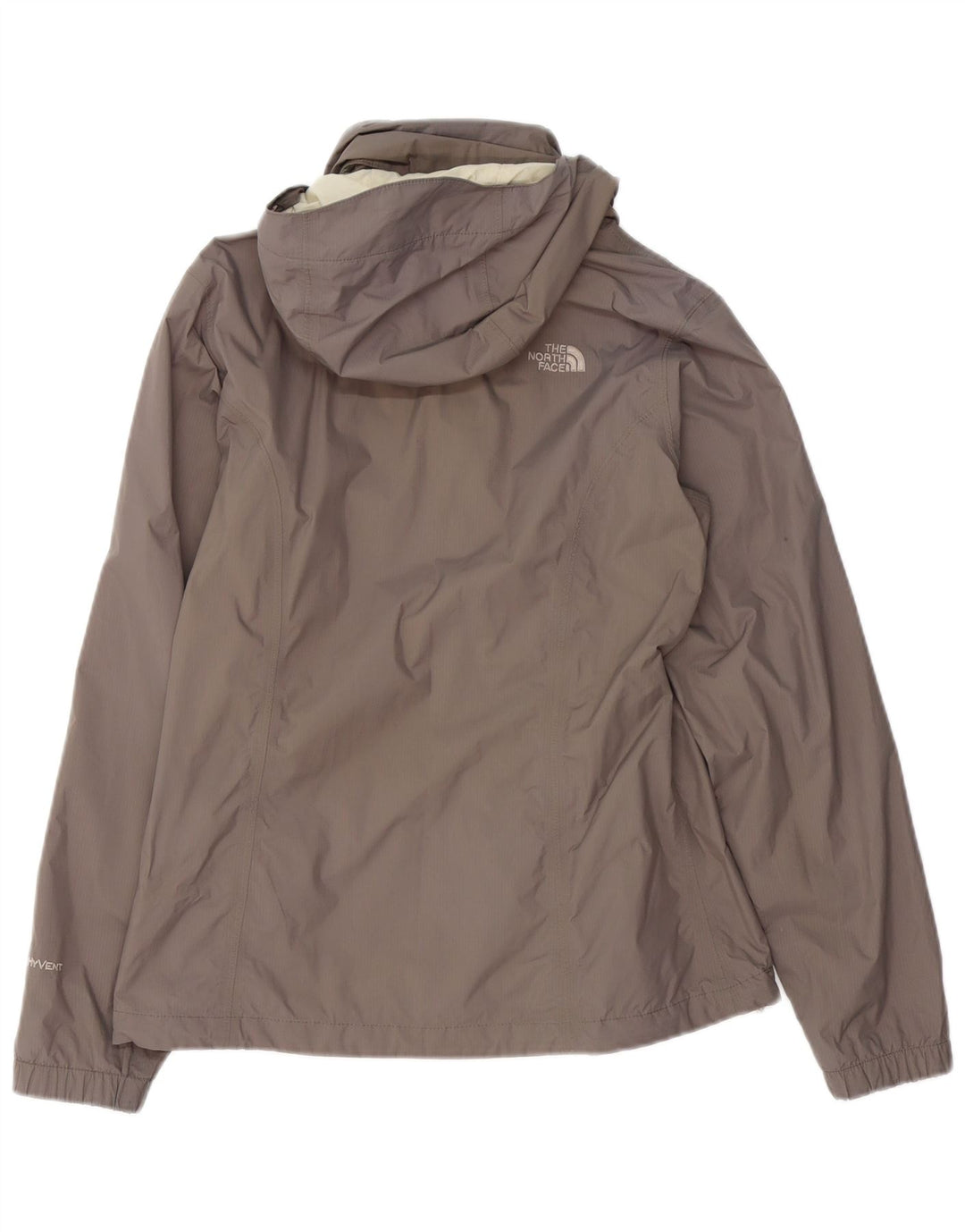 Женская дождевик с капюшоном THE NORTH FACE Hyvent UK 14, средний серый