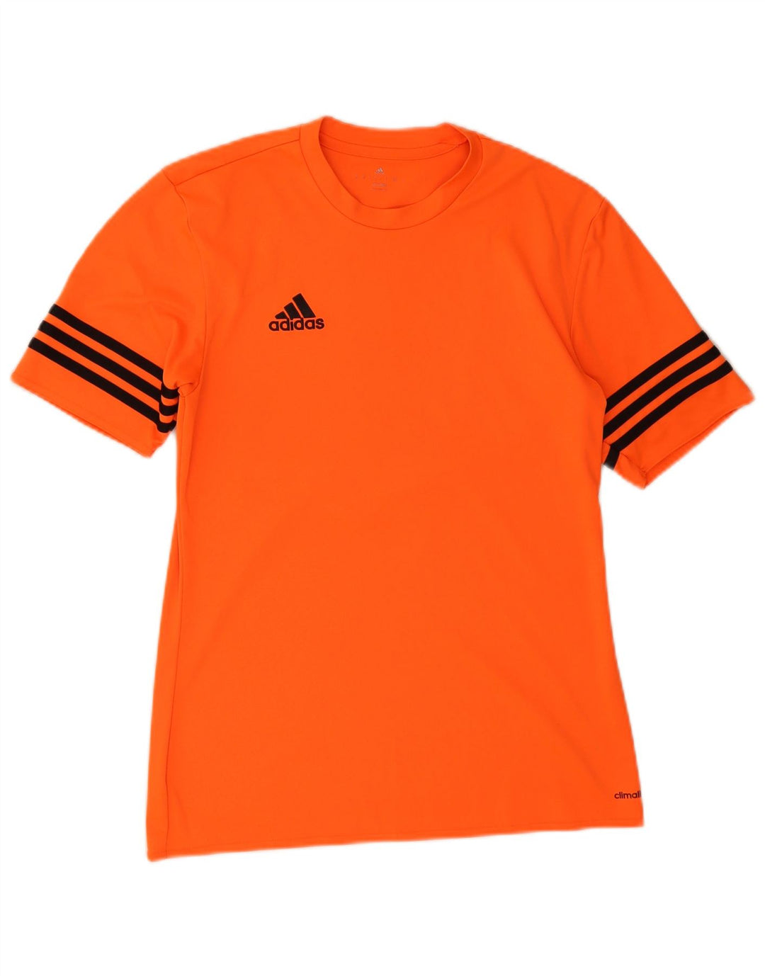 Мужская футболка ADIDAS Climalite, маленький оранжевый полиэстер