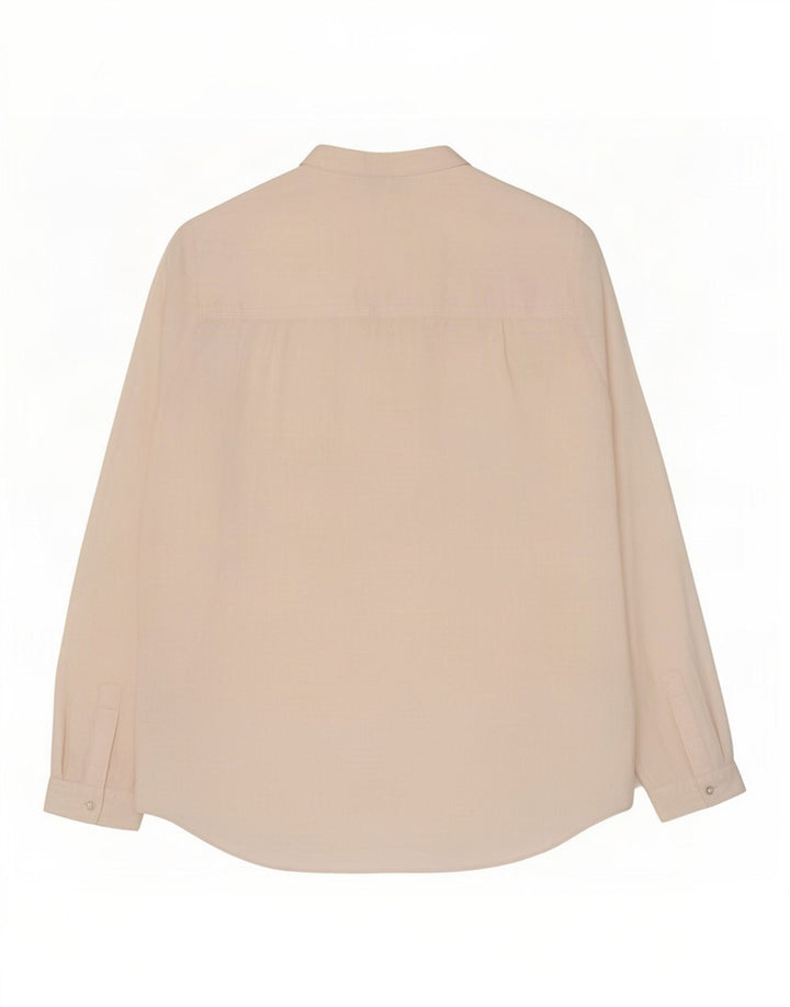 Женская рубашка-рубашка Massimo Dutti EU 38, маленькая, бежевая