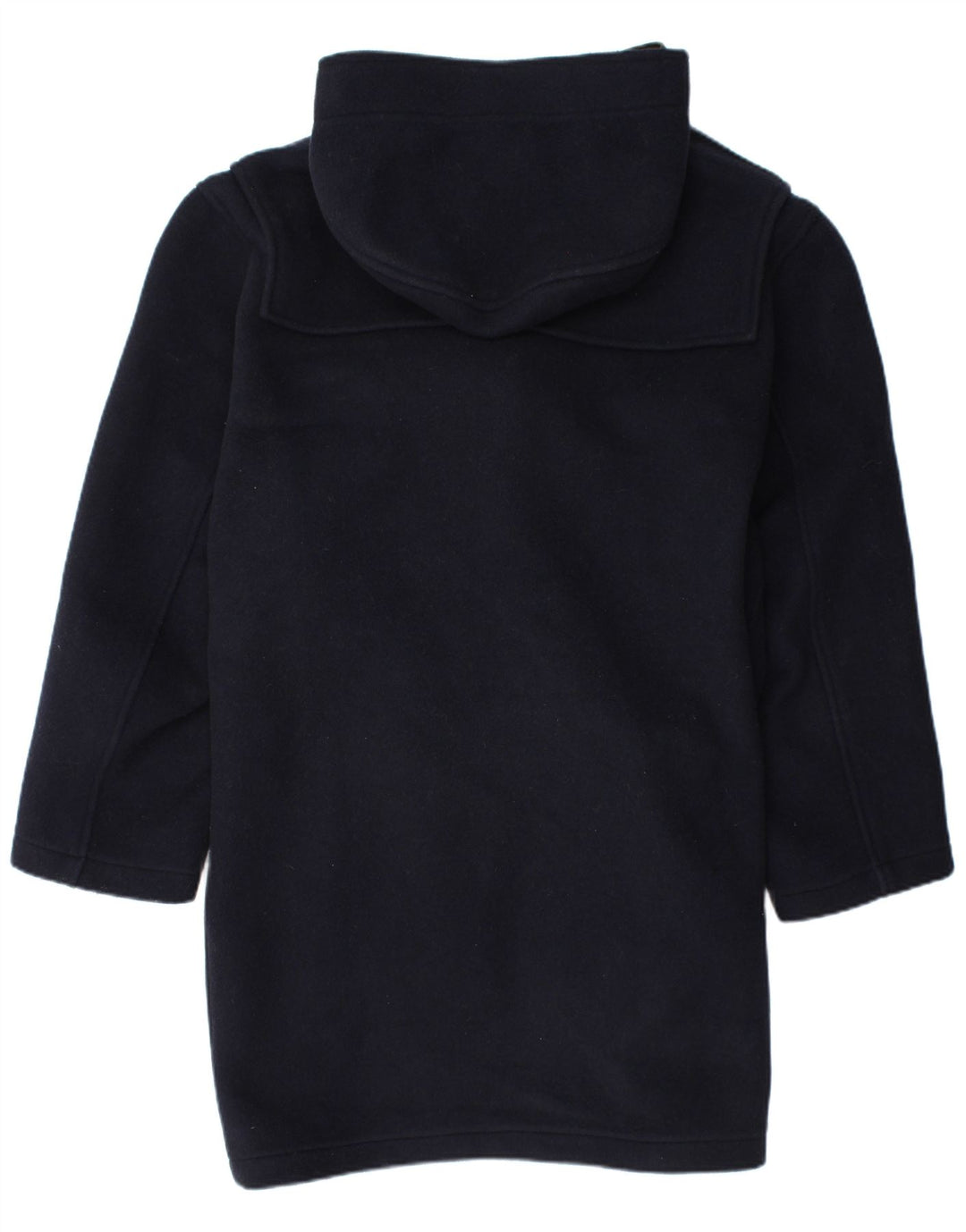 Мужской дафлкот с капюшоном MONTGOMERY UK 48 4XL, темно-синий, шерсть