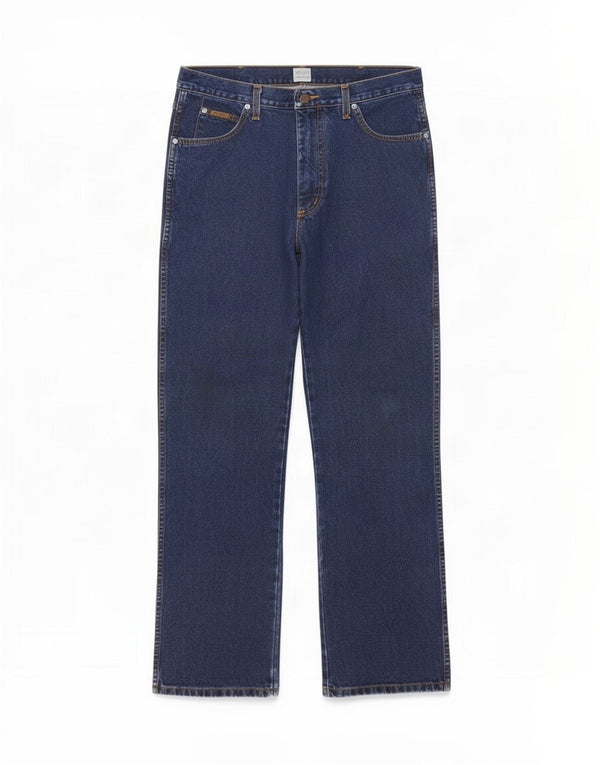 Мужские прямые джинсы Wrangler Ohio W34 L32, синий хлопок