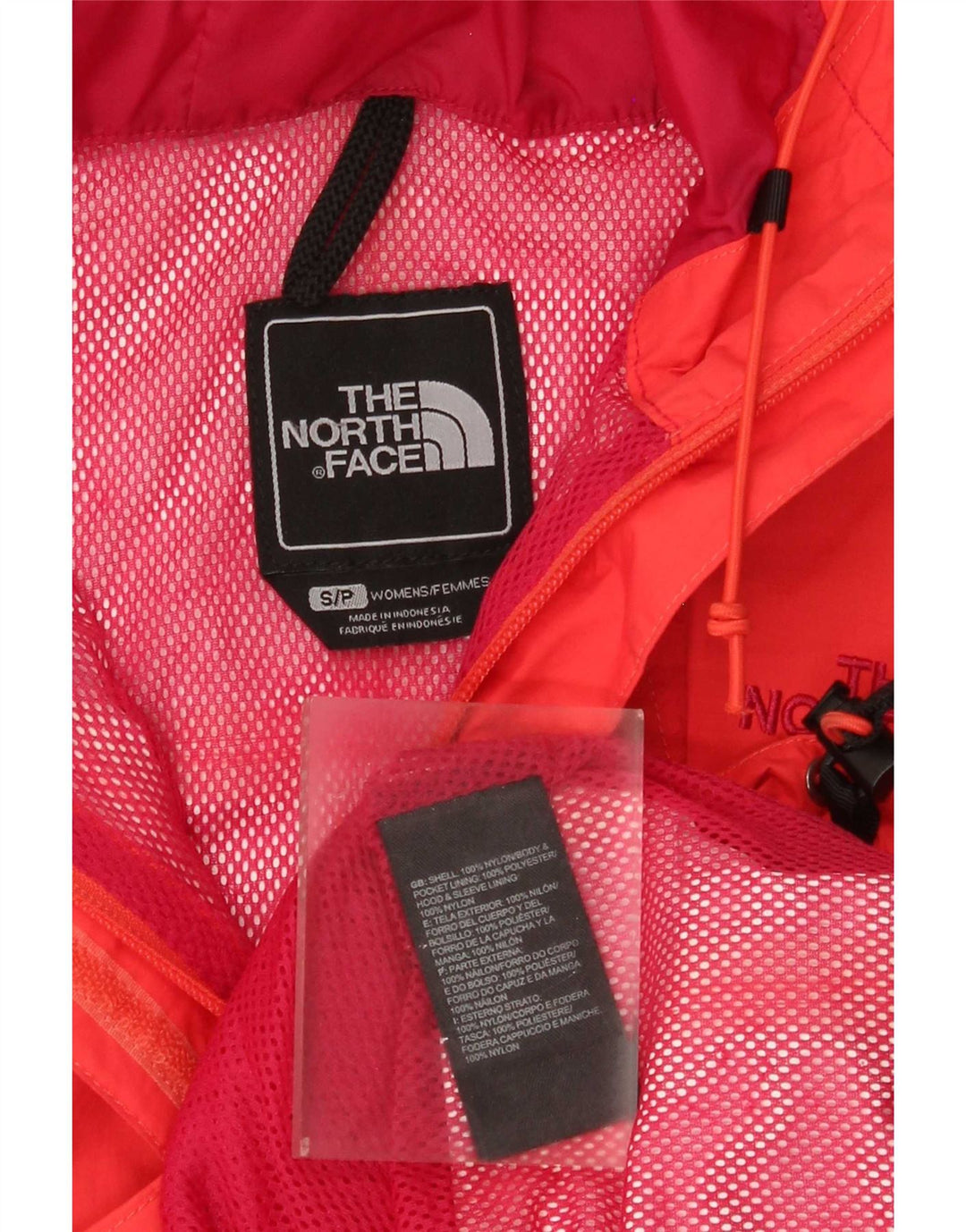 Женская оверсайз-дождевик с капюшоном The North Face Hyvent UK 10, маленькая красная