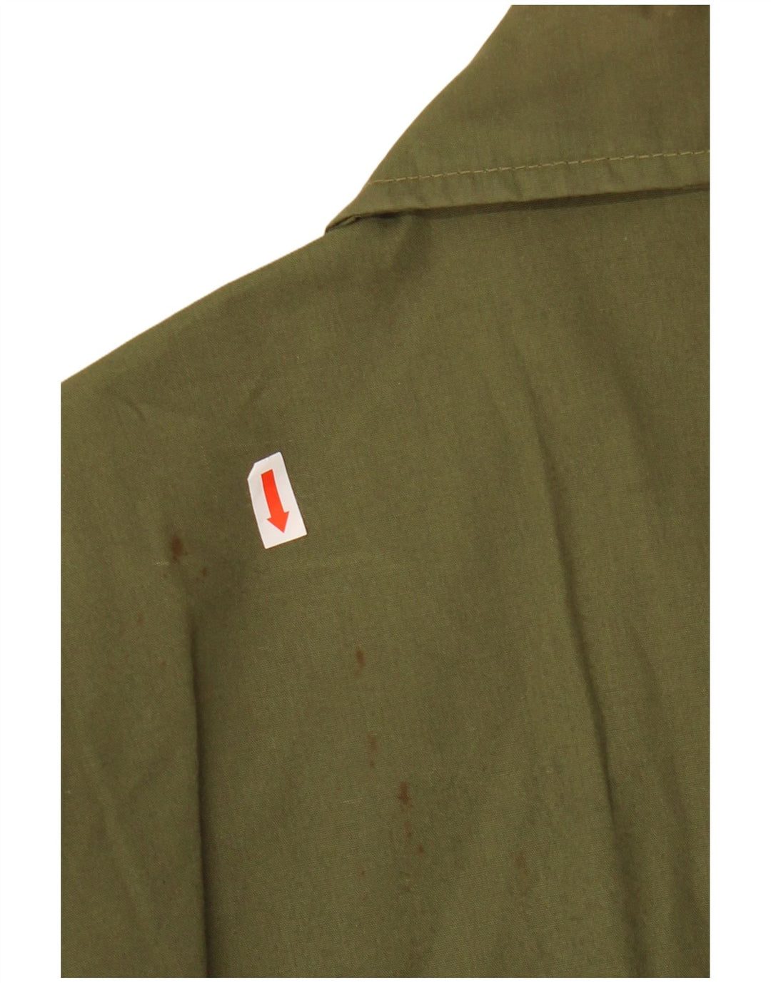 Мужская куртка VINTAGE Utility UK 36, маленький цвет хаки, полиэстер