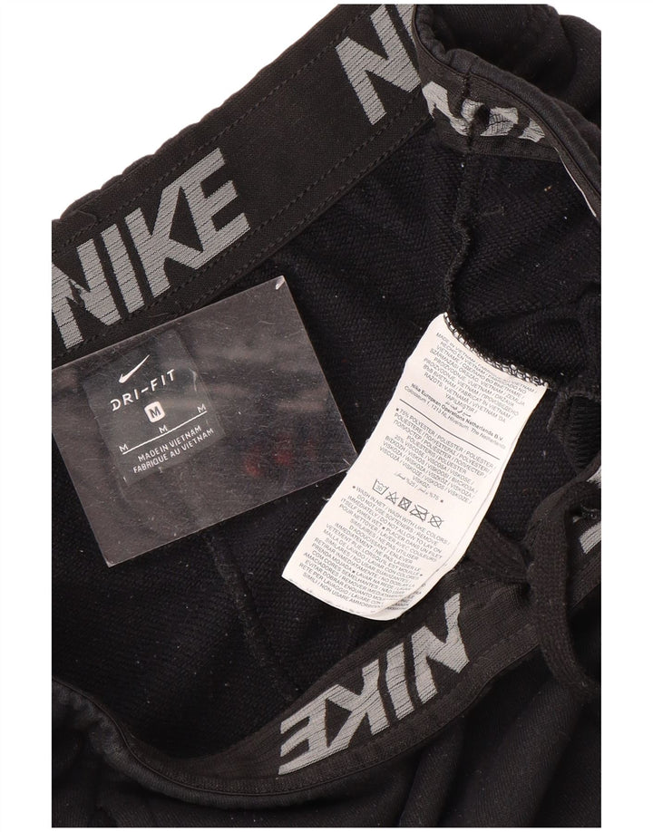 Мужские спортивные брюки Nike Dri Fit для бега, средний черный полиэстер