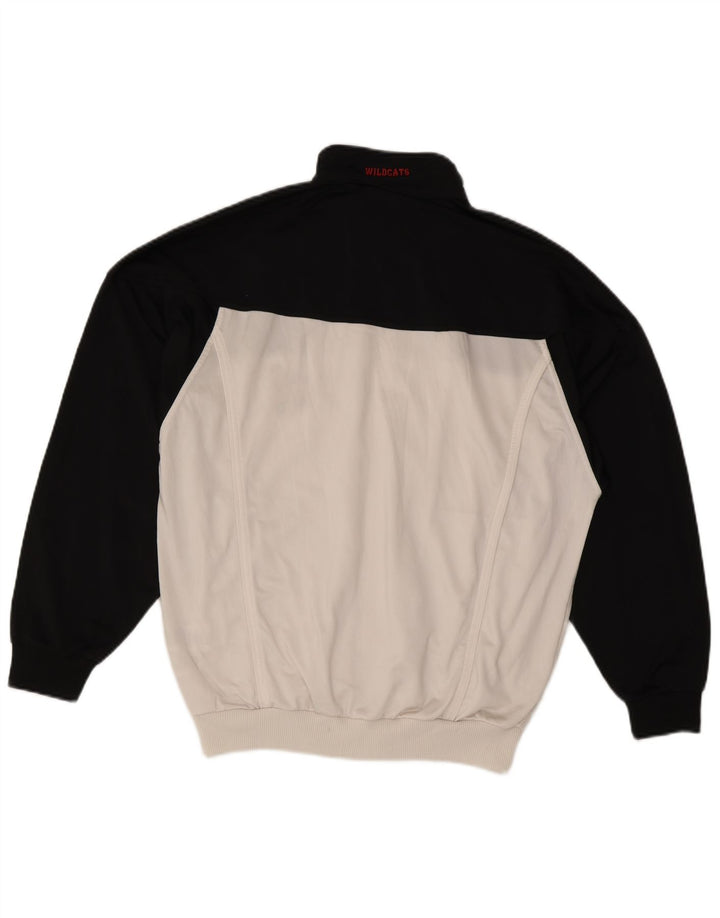 Adidas Mens Wildcats Graphic Tracksuit Top Jacket Medium White Colourblocks