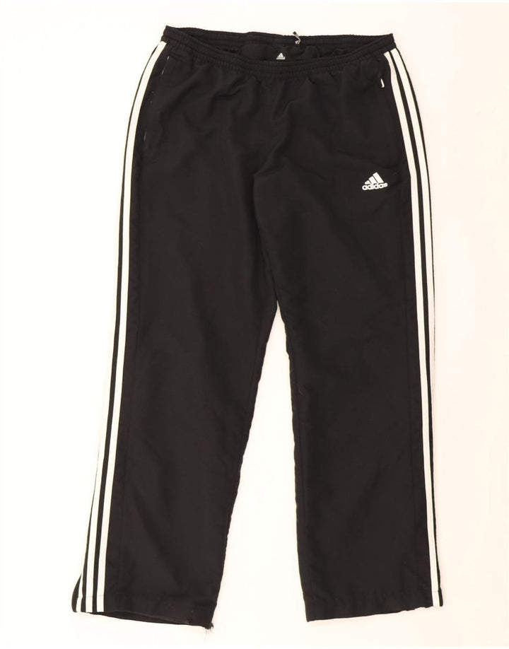 Женские спортивные брюки Adidas UK 16/18, большой черный полиэстер