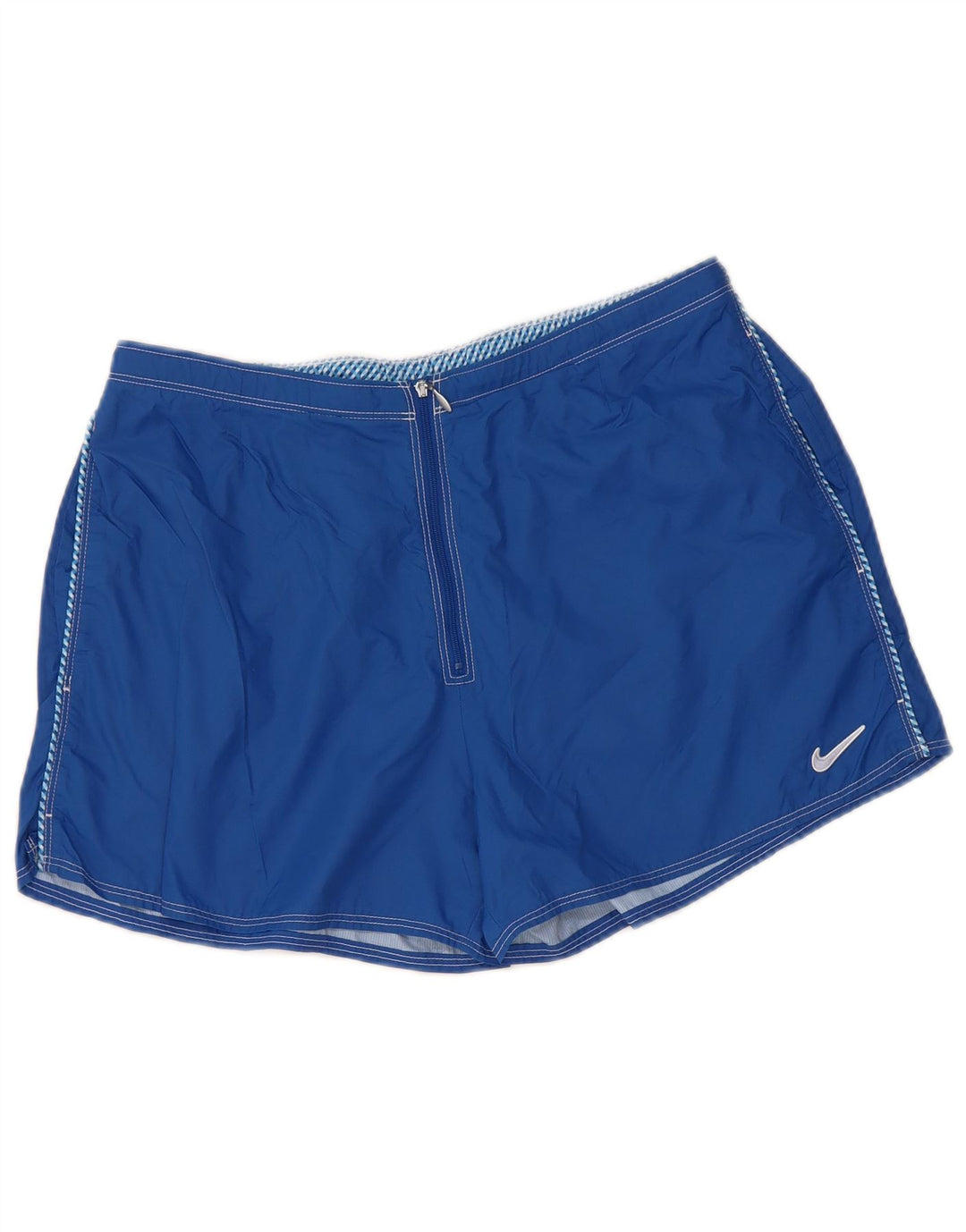 Женские спортивные шорты Nike US 8/10, средний синий нейлон