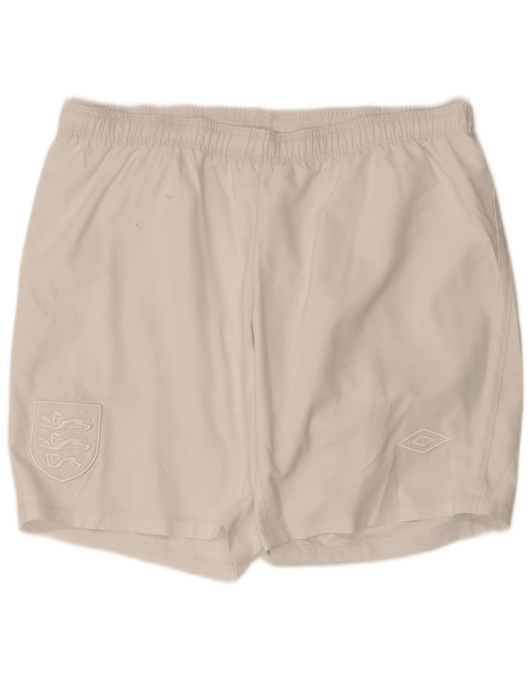 UMBRO Мужские спортивные шорты из Англии, большие белые полиэстер