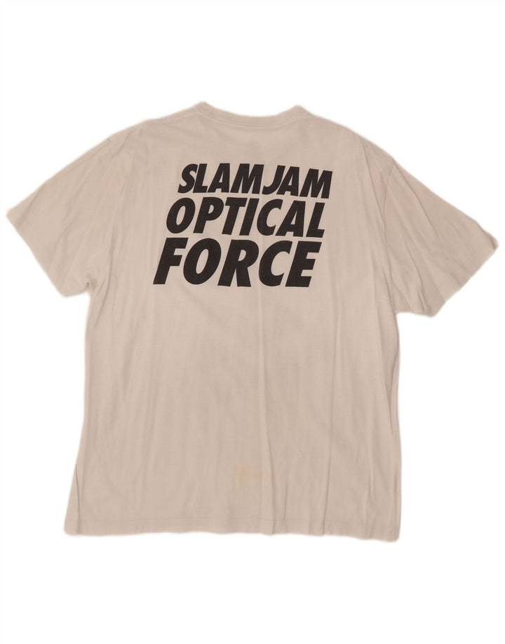 Мужская футболка с рисунком NIKE UK 45/47 XL, белый хлопок