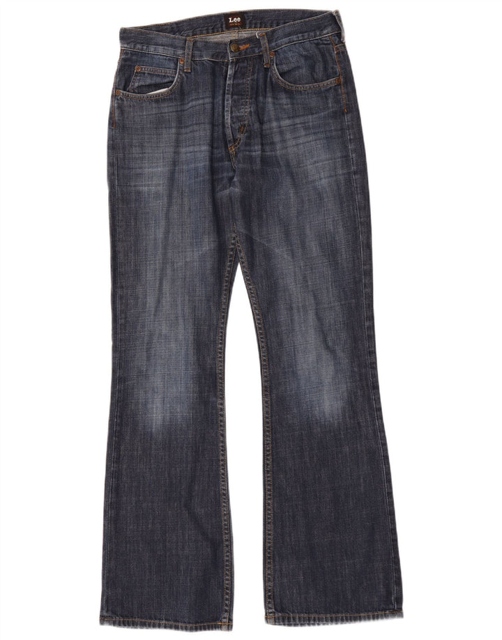 Джинсы Lee Mens Denver Bootcut W32 L34 Темно-синие, хлопок