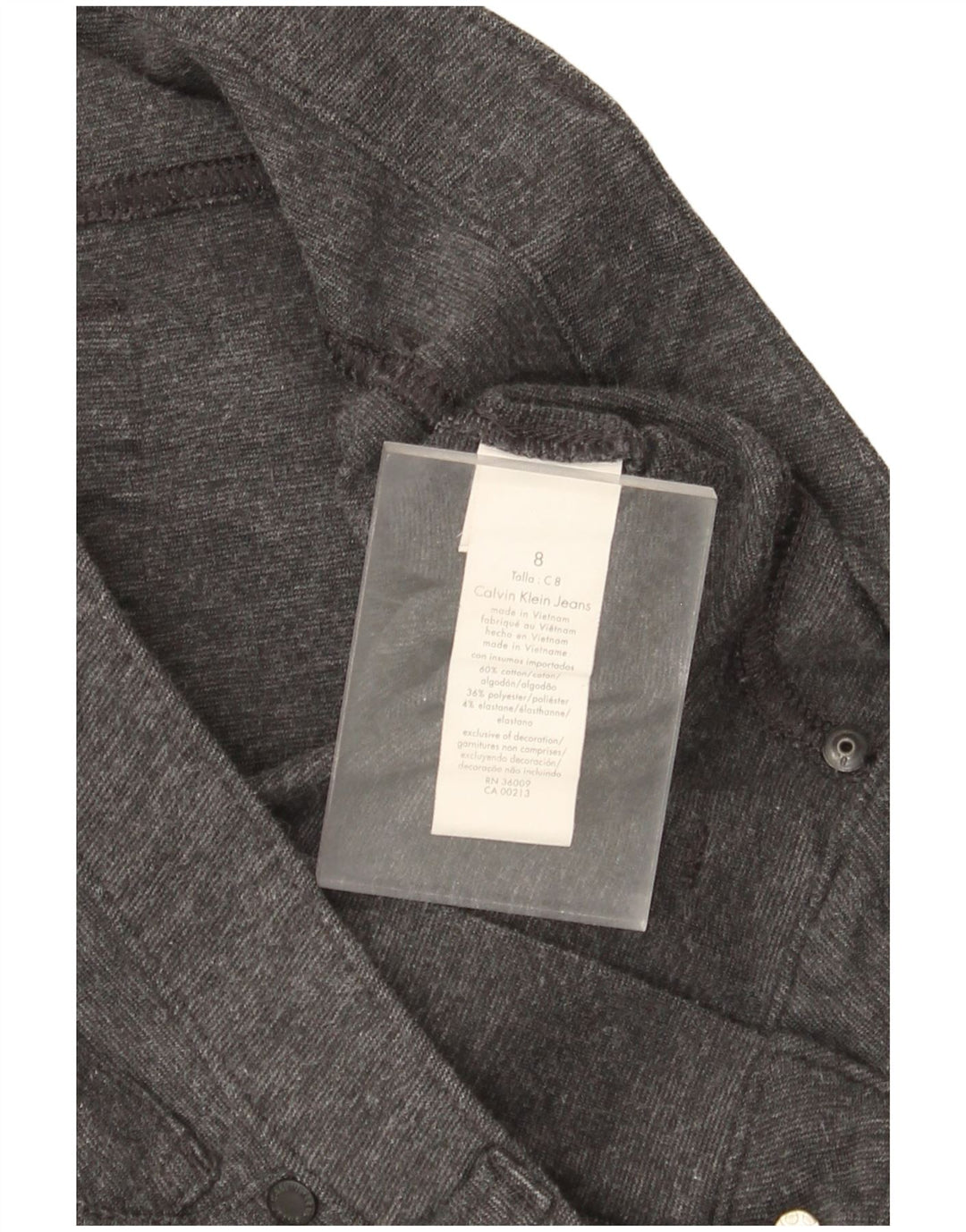 Женские брюки-джеггинсы Calvin Klein US 8 Medium W30 L28 Серые хлопковые