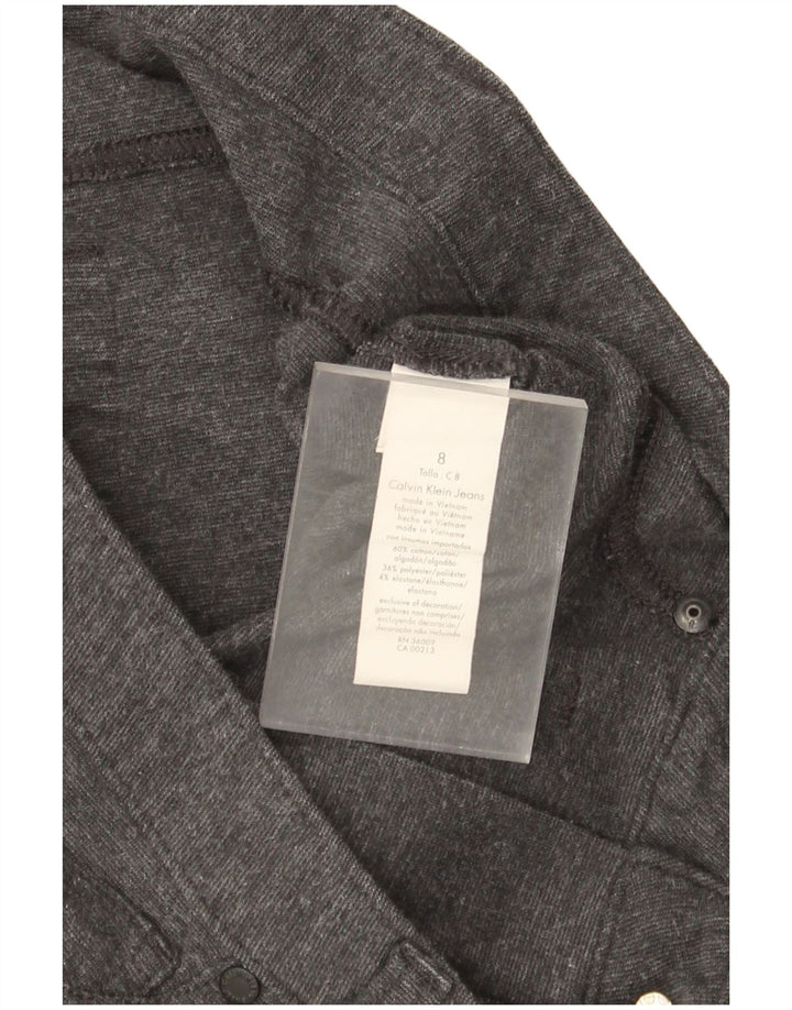 Женские брюки-джеггинсы Calvin Klein US 8 Medium W30 L28 Серые хлопковые