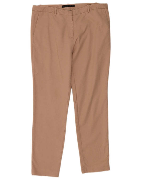 Женские узкие брюки чинос Zara EU 40 Medium W30 L28 Розовый хлопок