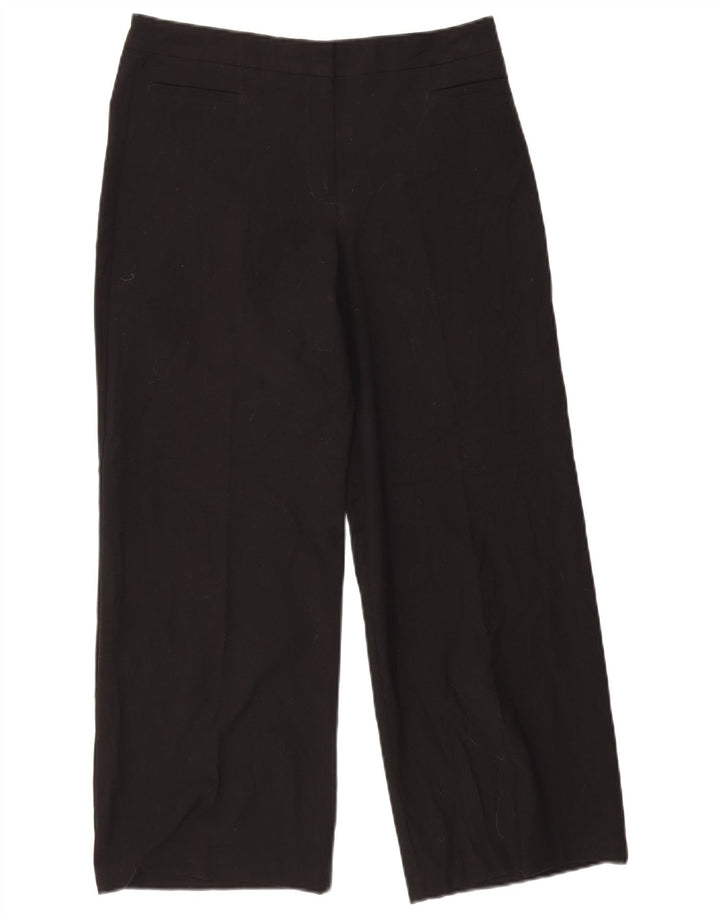 Женские укороченные брюки MARKS & SPENCER UK 12 Medium W32 L27 Черные
