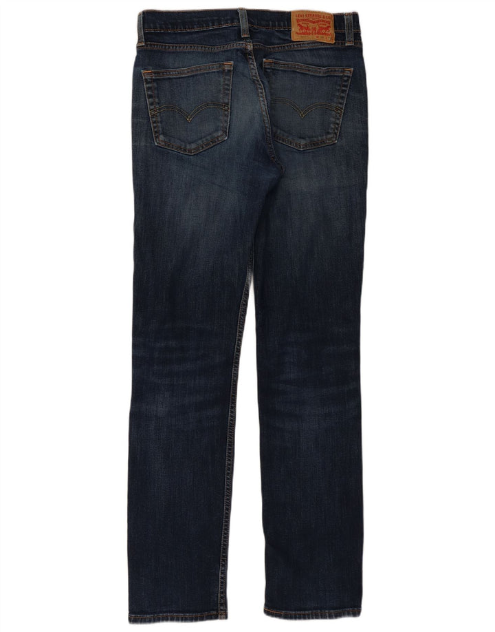 Мужские джинсы Levi's 511 Slim W32 L34 Темно-синие, хлопок