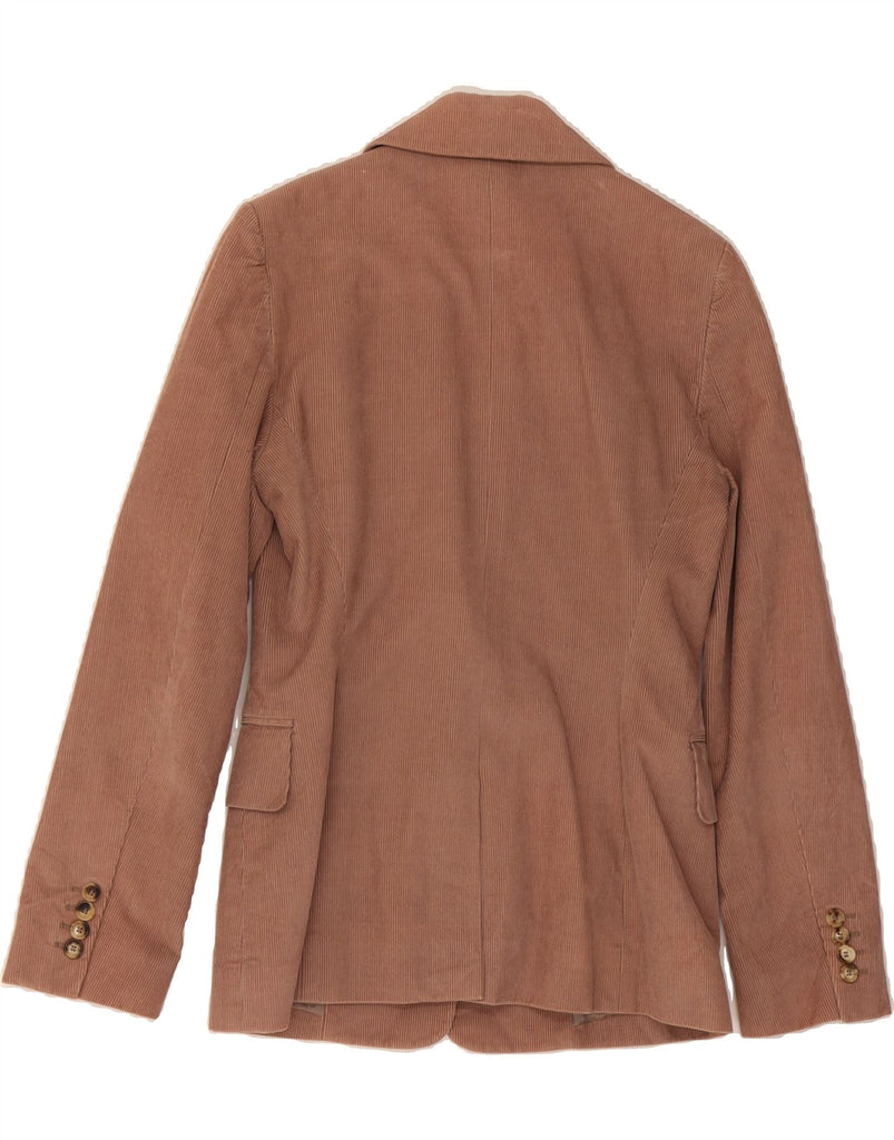 CELINE Womens Corduroy 2 Button Blazer Jacket EU 38 Medium Pink Cotton Vintage Celine and Second-Hand Celine from Messina Hembry 