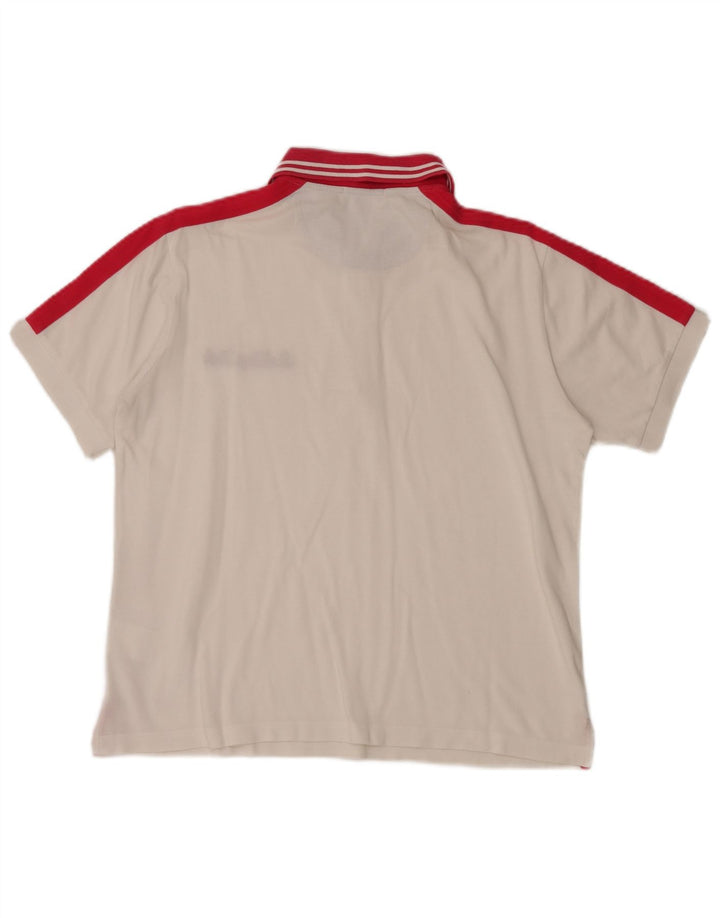 Мужская рубашка поло SERGIO TACCHINI, большая белая хлопковая рубашка с цветными блоками