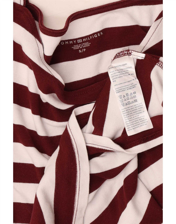 Tommy Hilfiger Женский топ стандартного размера с рукавом 3/4, Великобритания, 8 маленьких белых полосок