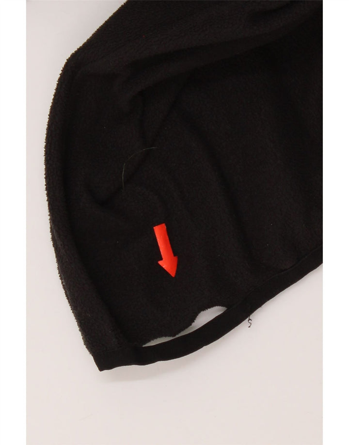 Мужской флисовый джемпер с воротником на молнии The North Face, большой черный полиэстер