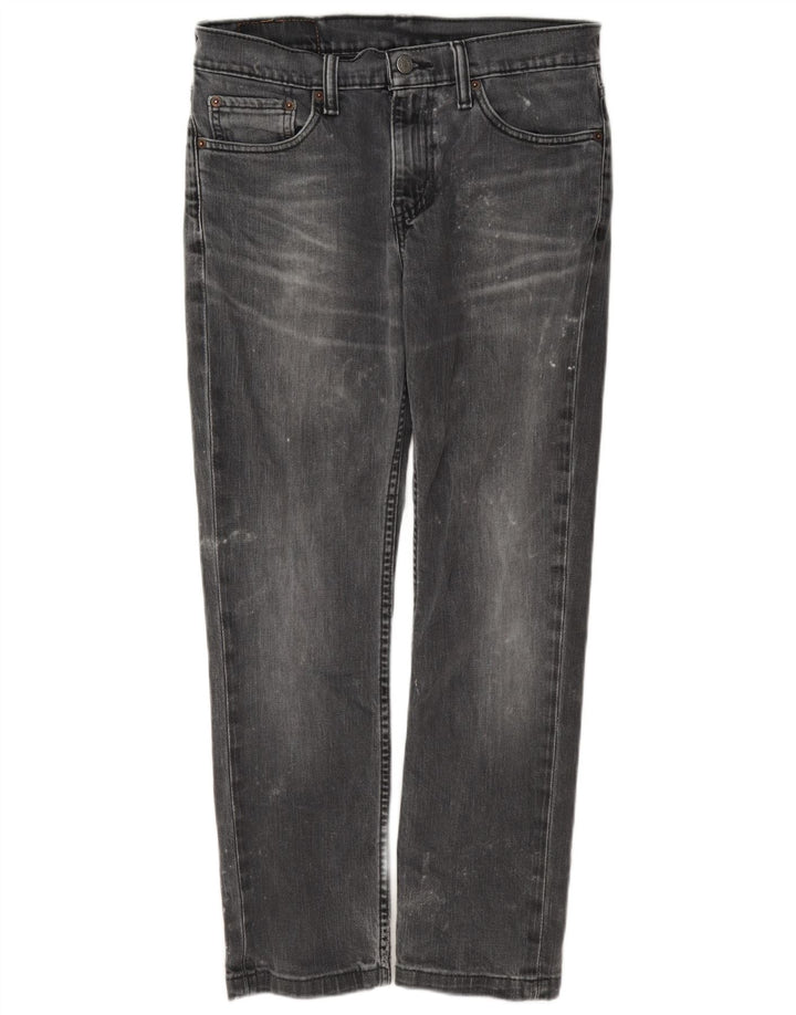 Женские джинсы Levi's 511 Slim W30 L28 Серые хлопковые