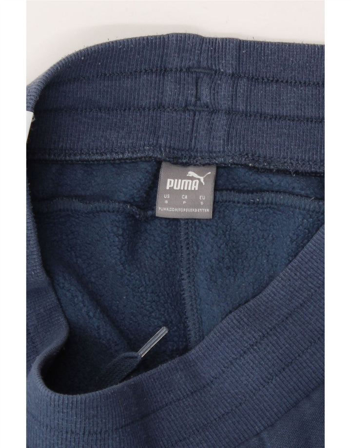 Мужские спортивные брюки Puma, джоггеры, маленькие, темно-синие