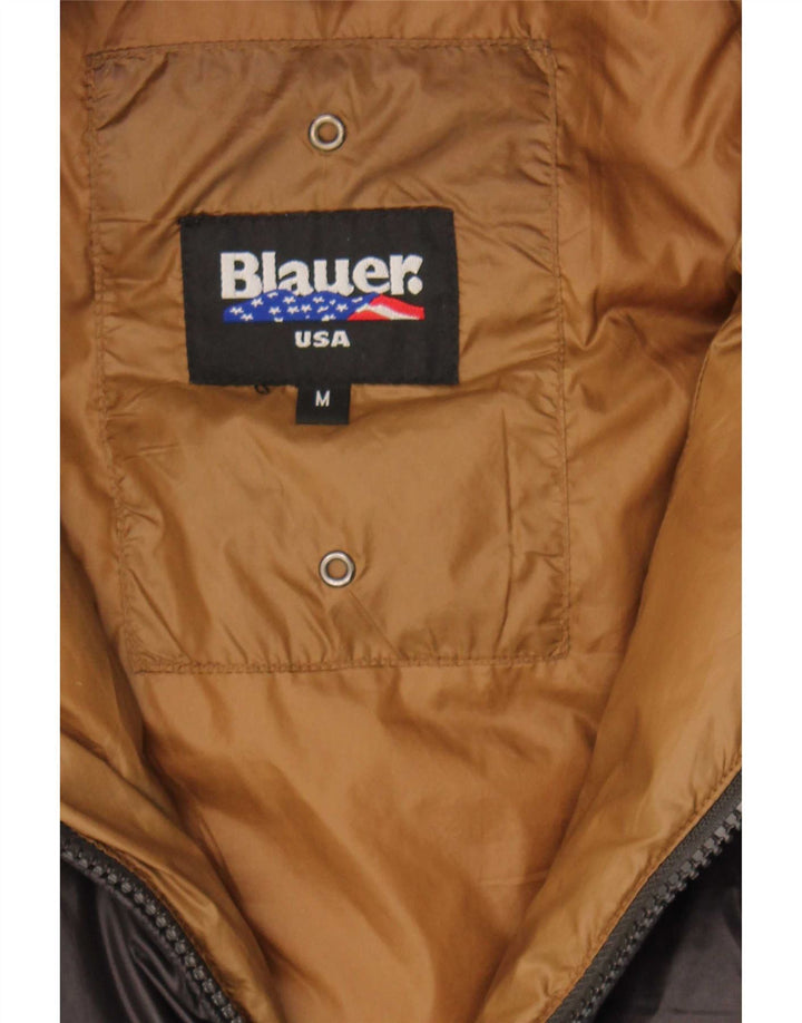Женская утепленная куртка с капюшоном Blauer UK 12, средний черный полиамид