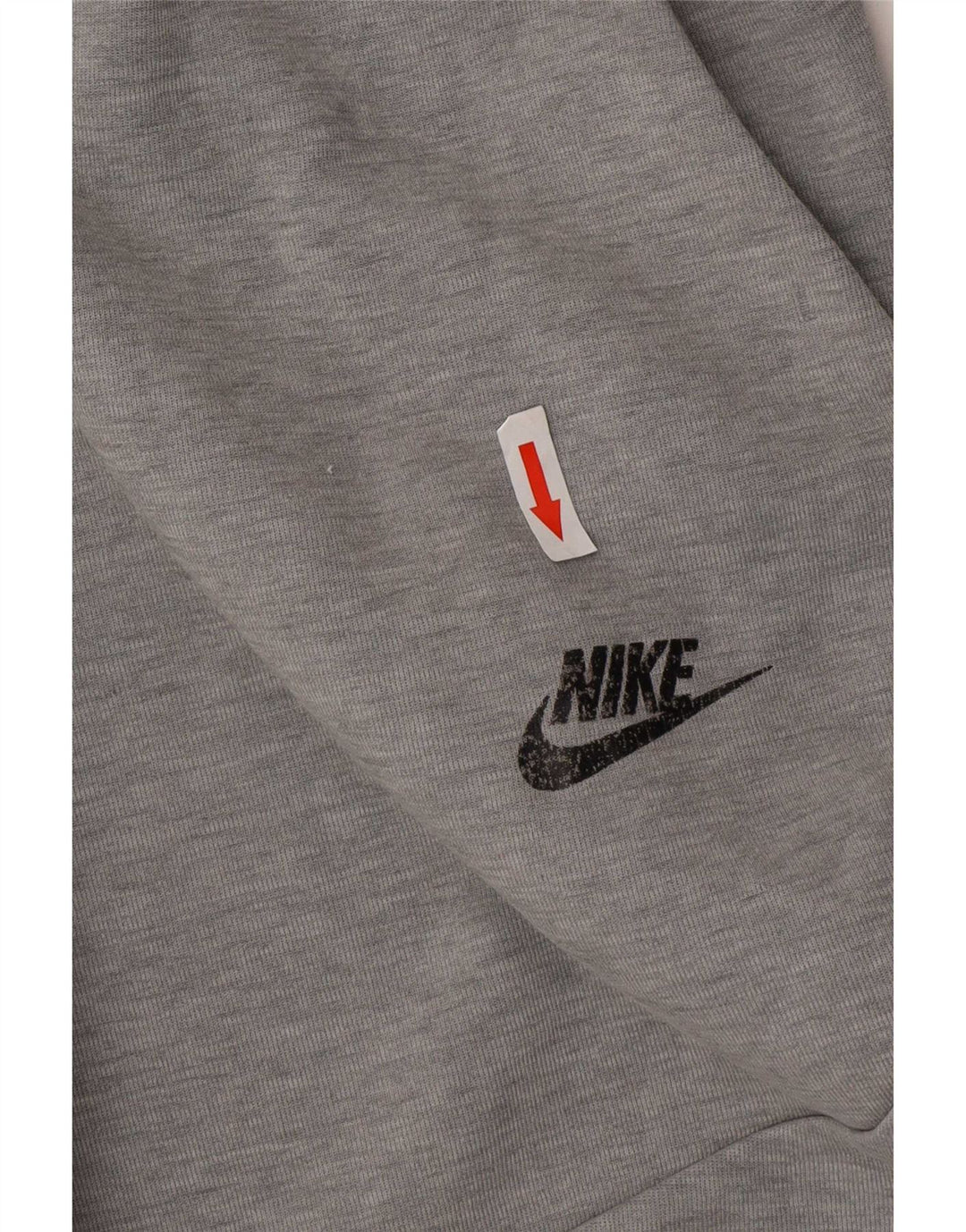 Мужские спортивные брюки Nike, джоггеры среднего серого цвета, хлопок с цветными блоками