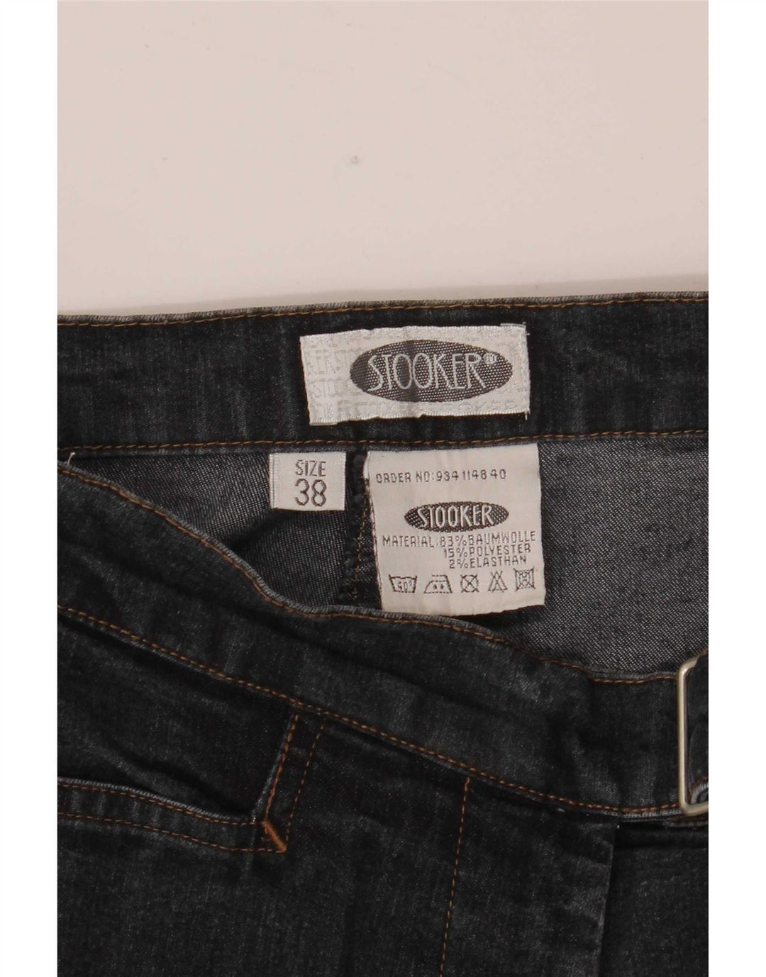 Женские расклешенные джинсы Stooker EU 38 Medium W28 L32 Темно-синий хлопок