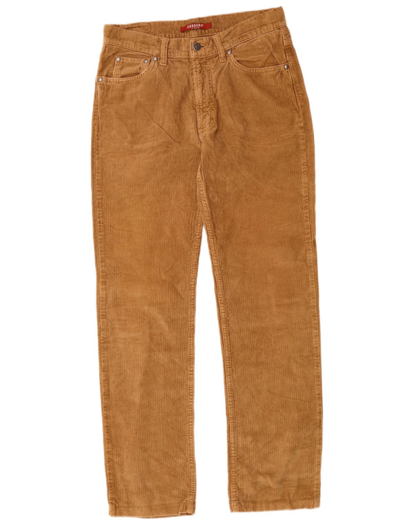 Carrera Mens 700 Прямые вельветовые брюки W31 L31 Коричневые хлопковые