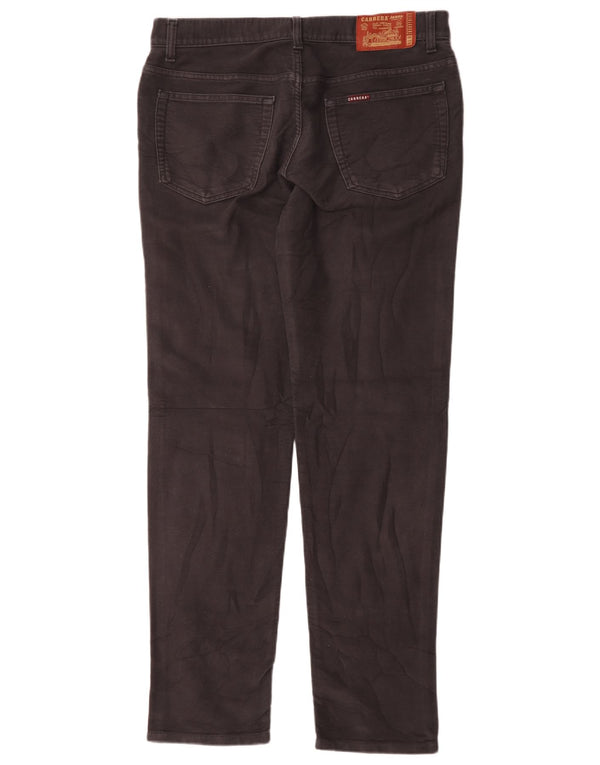Carrera Mens 700 Regular Casual Брюки W36 L32 Серые хлопковые